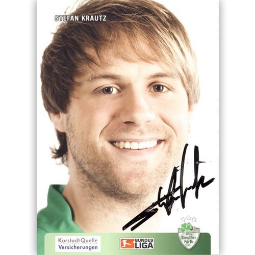 Autogrammkarte Stefan Krautz 2008-2009